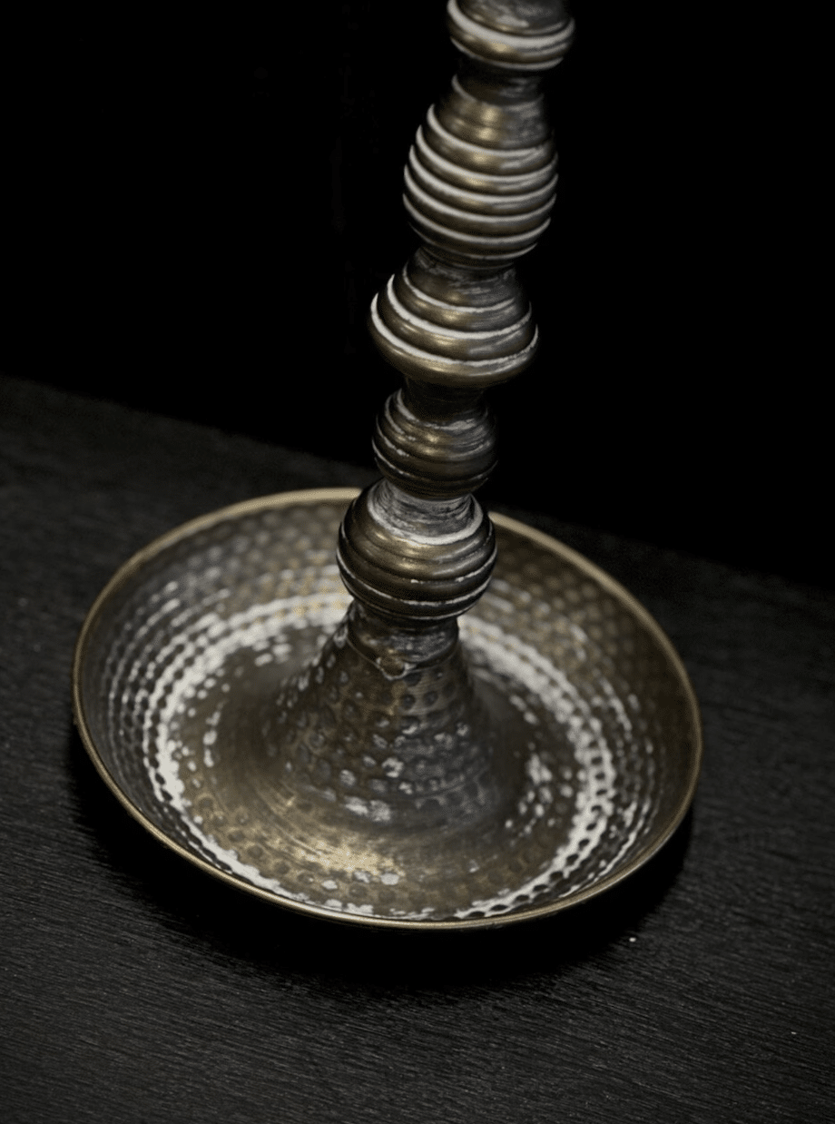 KERTASTJAKI LOUISE ANTIQUE BRASS