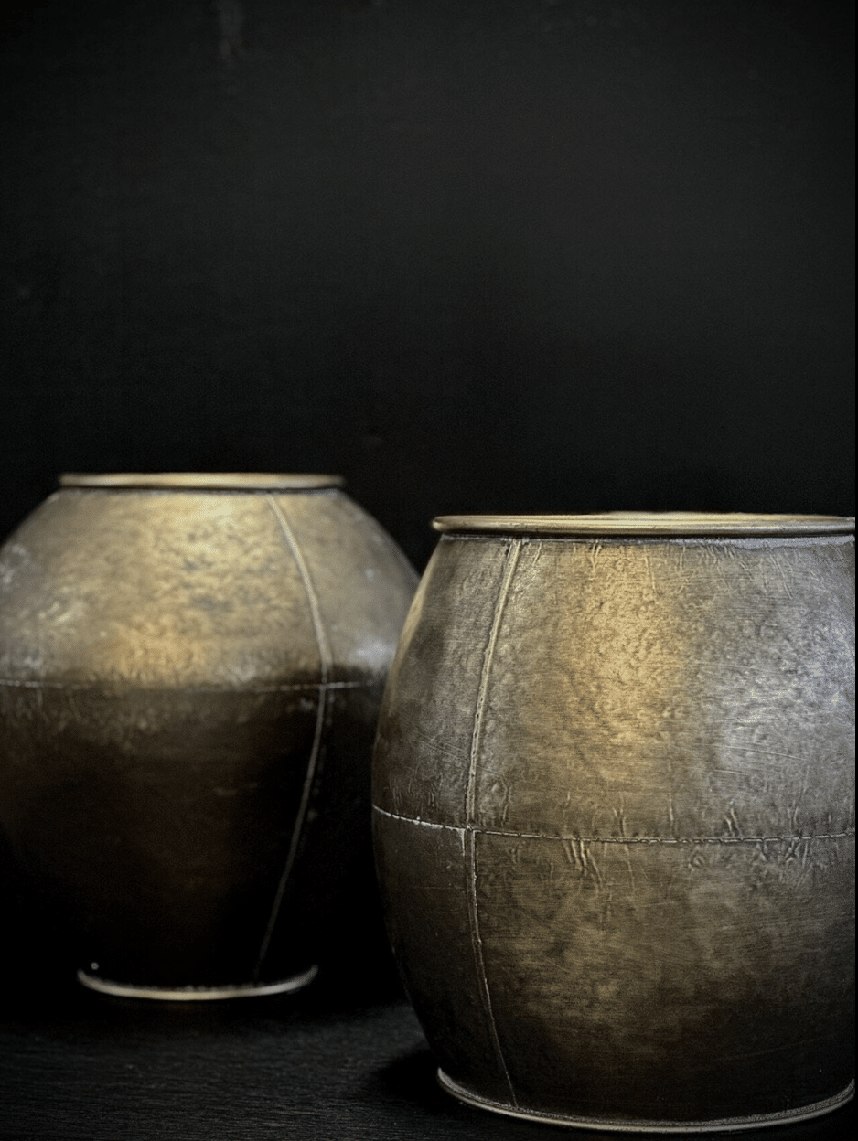 VASI PIERRE ANTIQUE GOLD