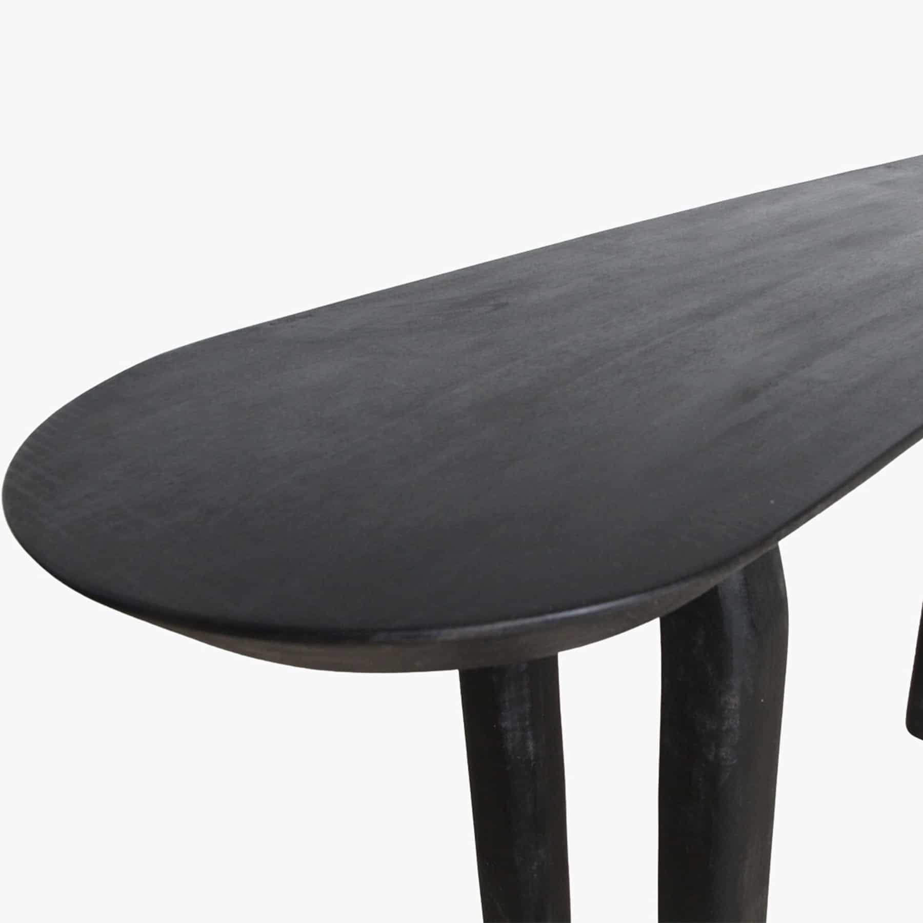 RAW MATERIALS BULLNOSE SVART GANGABORÐ