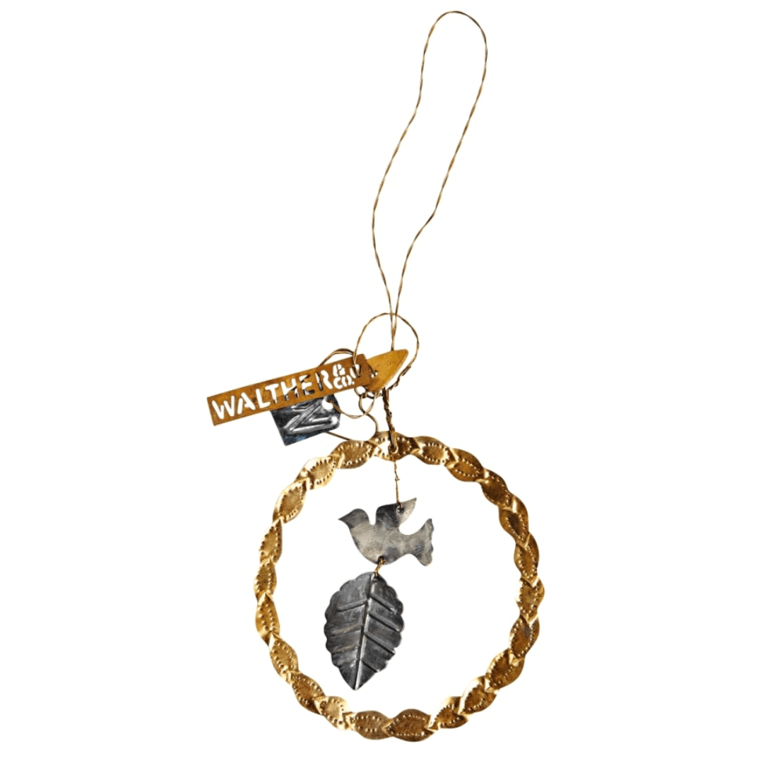 JÓLASKRAUT, FUGL Á HRING