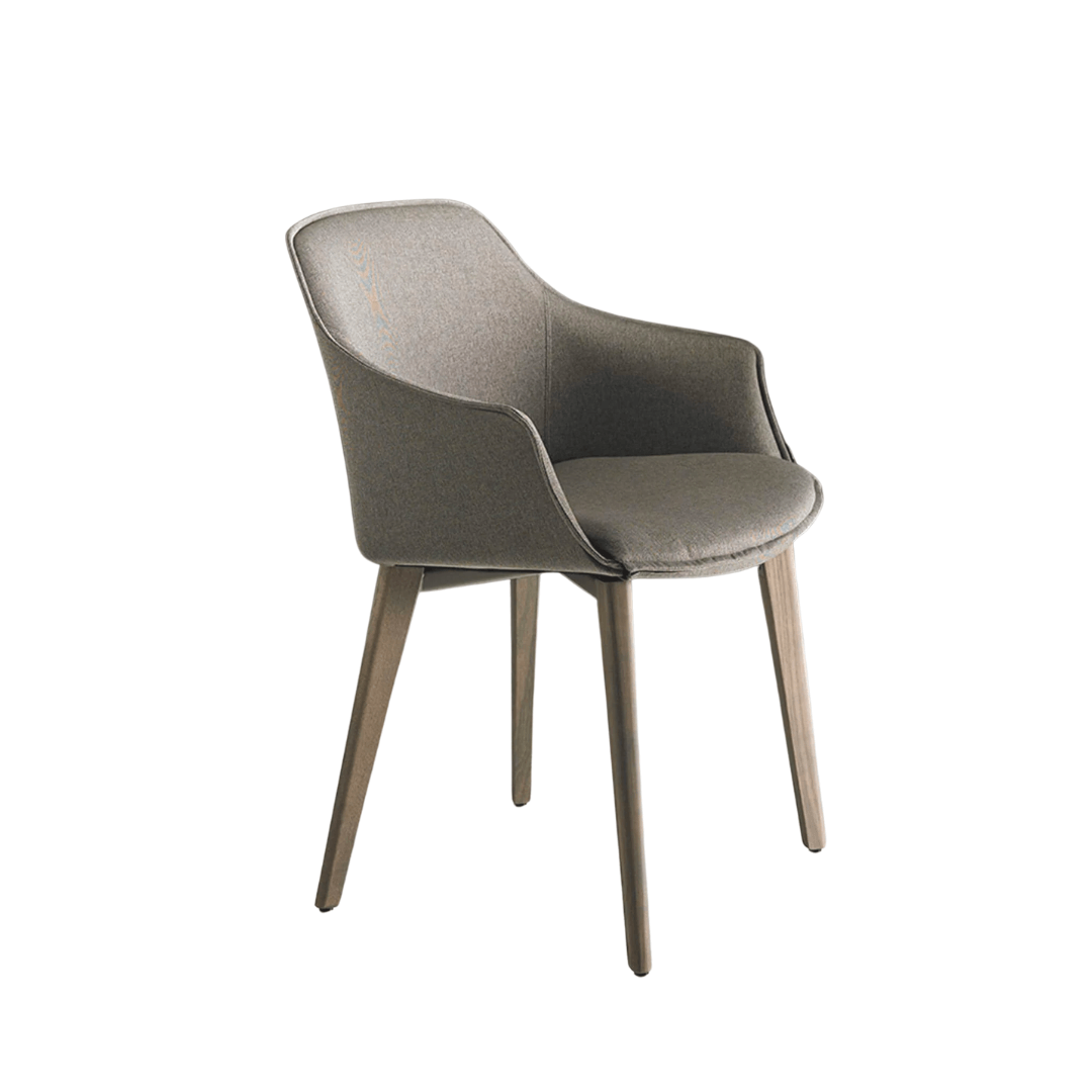 MOBLIBERICA KEDUA STÓLL FÆTUR D.GRÁ ÁKL. C014 GRÁTT