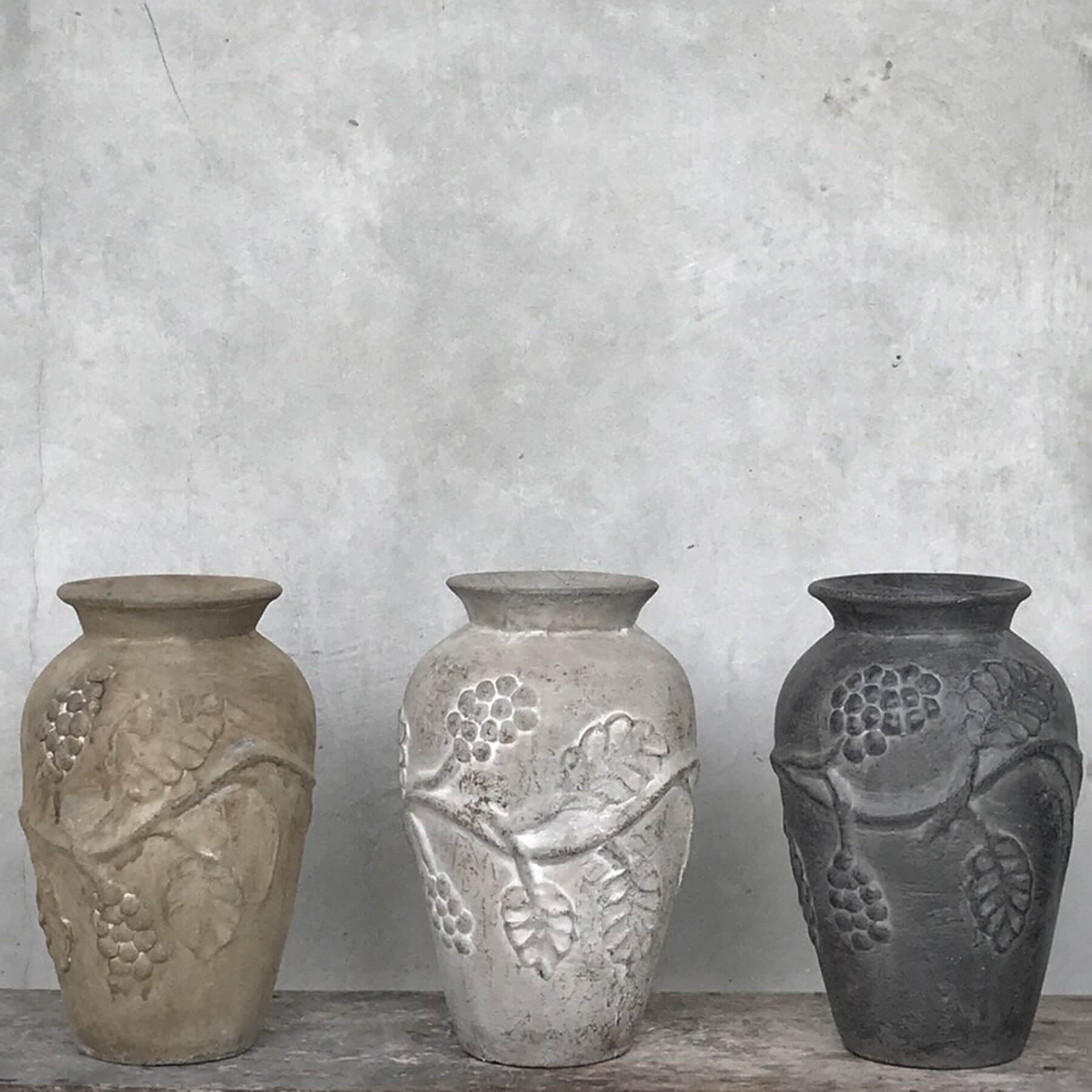 NOORI OBJECTS AMISHA VASI SAND Ø 20 x H 30 cm