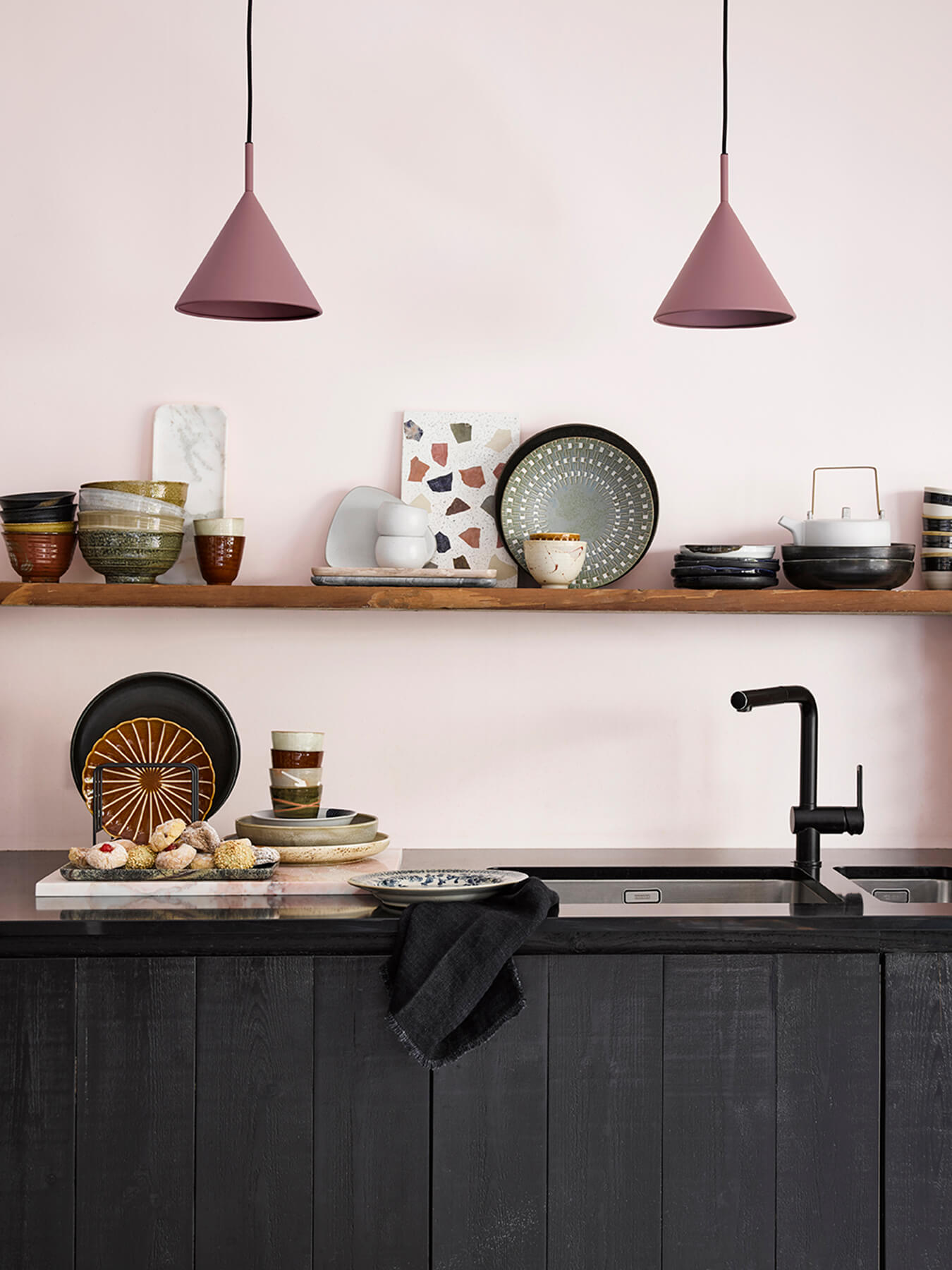 HK Living MATARDISKUR HOME CHEF RUSTIC BLACK