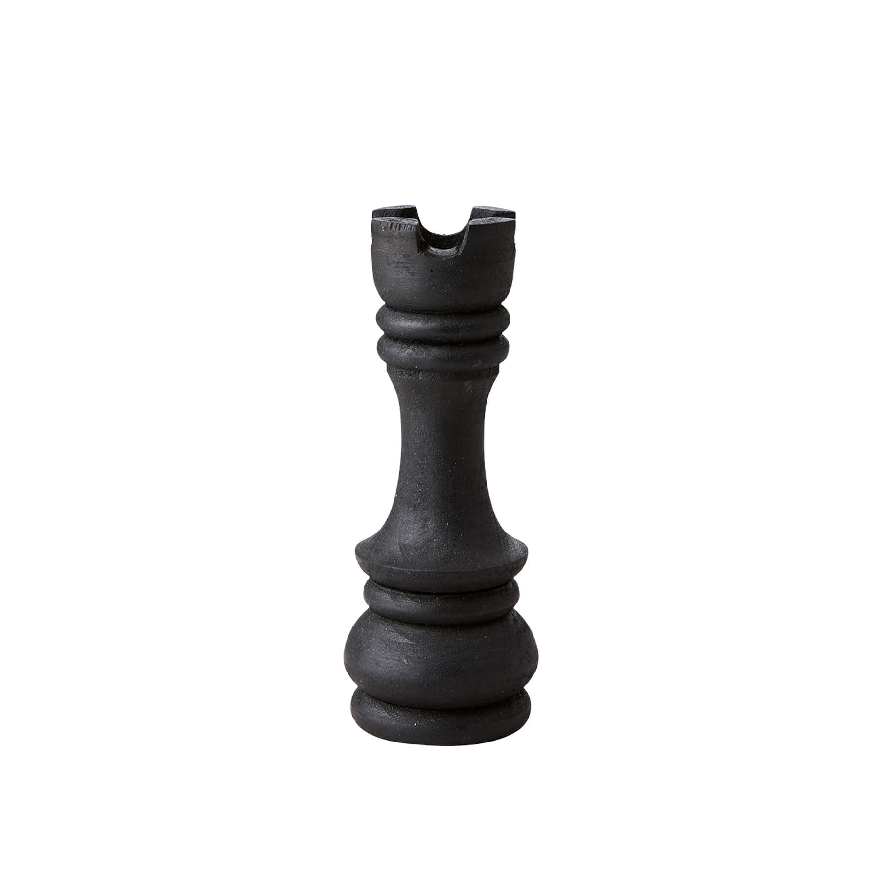AFFARI OF SWEDEN CHESS TAFLMAÐUR (HRÓKUR) SVARTUR 18 cm
