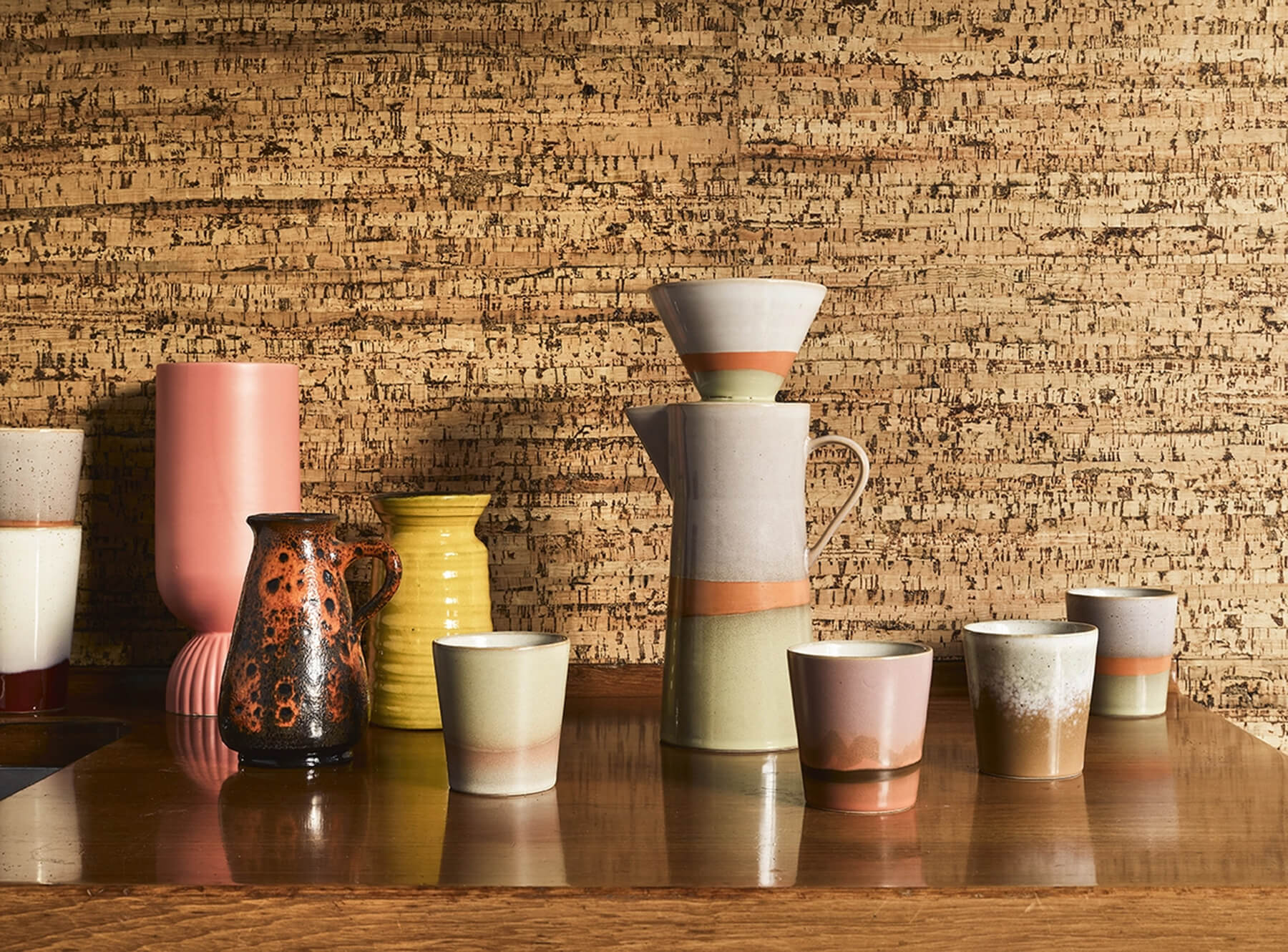 HK Living KAFFIBOLLI 70S CERAMIC VENUS