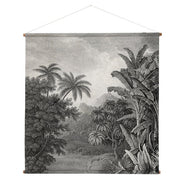 HK LIVING JUNGLE VEGGTEPPI XXL (154x154cm)
