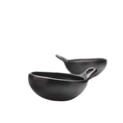 BLACK POTTERY ELDFÖST SVÖRT SÚPUSKÁL 16x20,5 cm