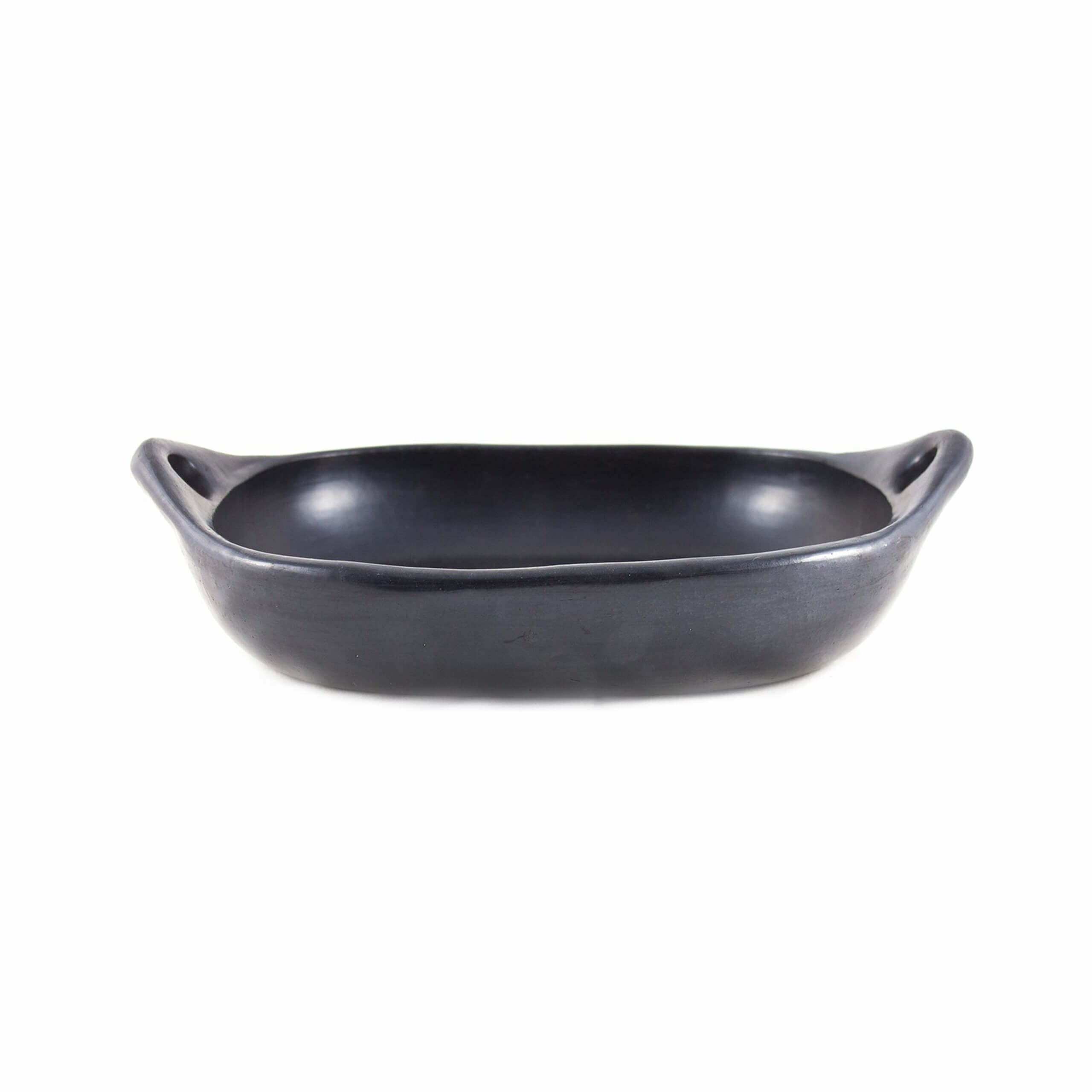 BLACK POTTERY ELDFAST SVART FAT 40x28x6,5cm