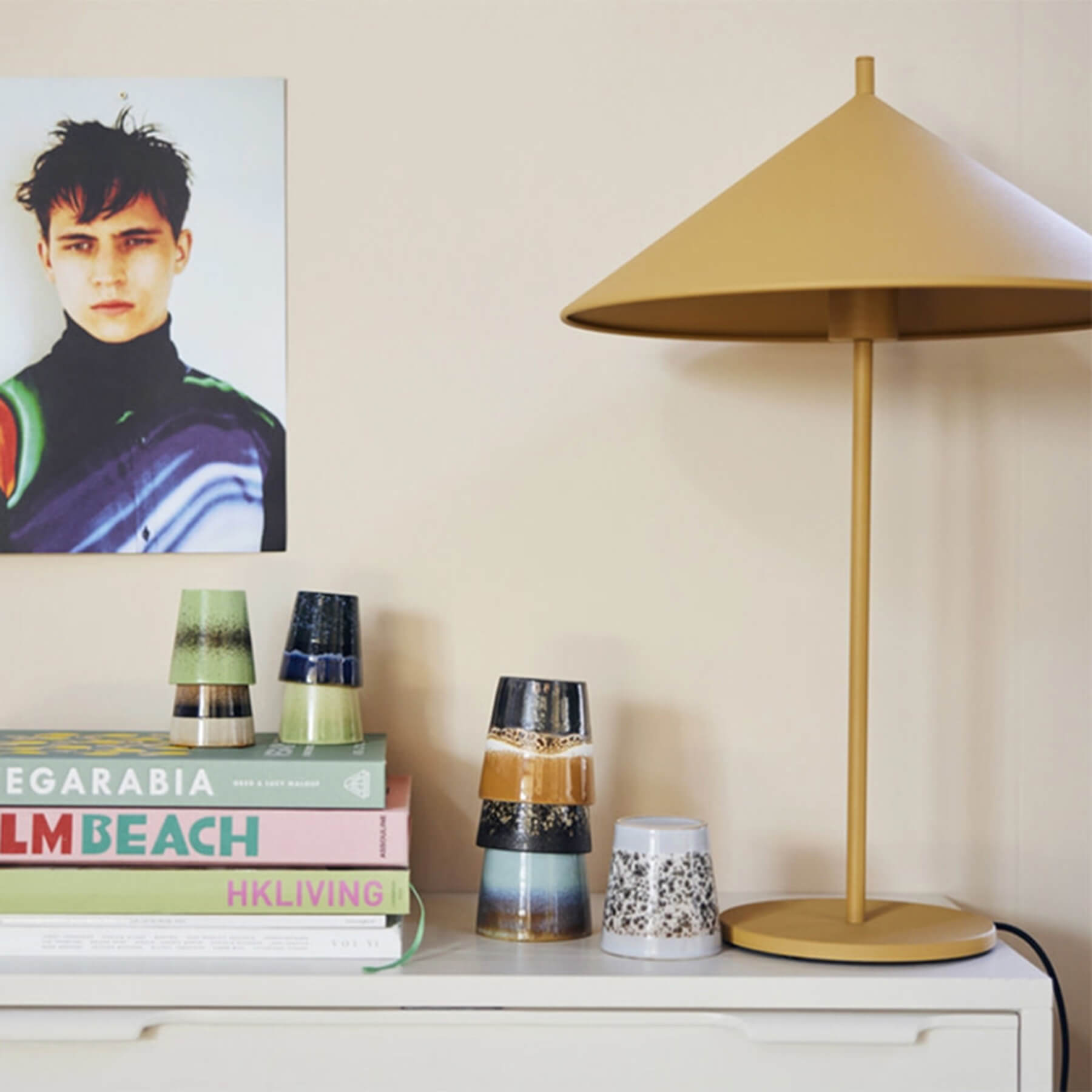 HK Living BOLLI 70S CERAMICS BIRCH
