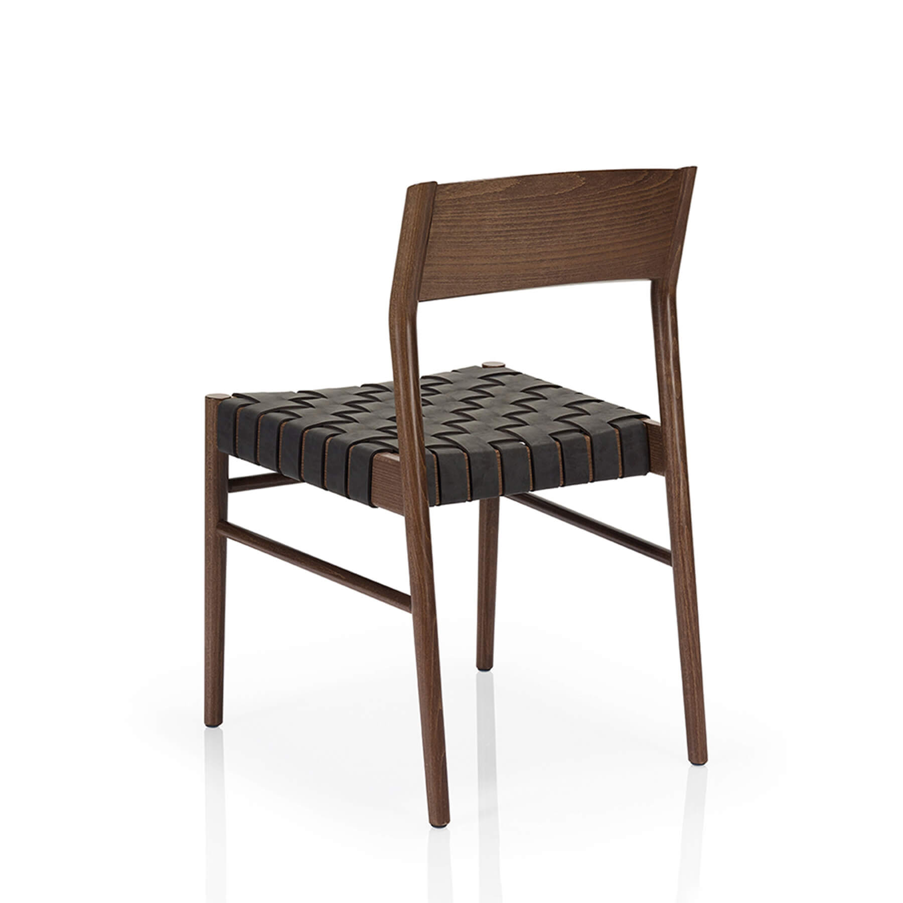 JMS LEONOR BORÐSTOFUSTÓLL MEÐ FLÉTTAÐRI SETU