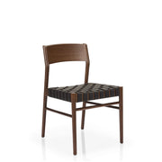 JMS LEONOR BORÐSTOFUSTÓLL MEÐ FLÉTTAÐRI SETU