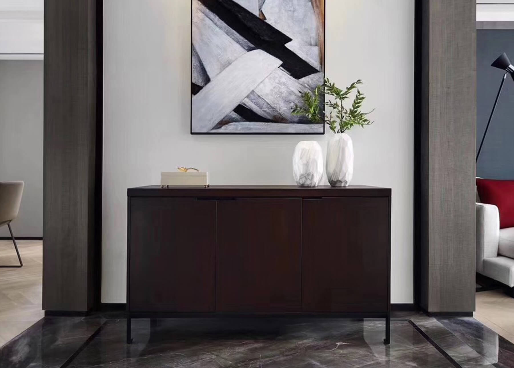 CAMERICH MAX SKENKUR 3RA HURÐA Í SVARGRÁRRI EIK