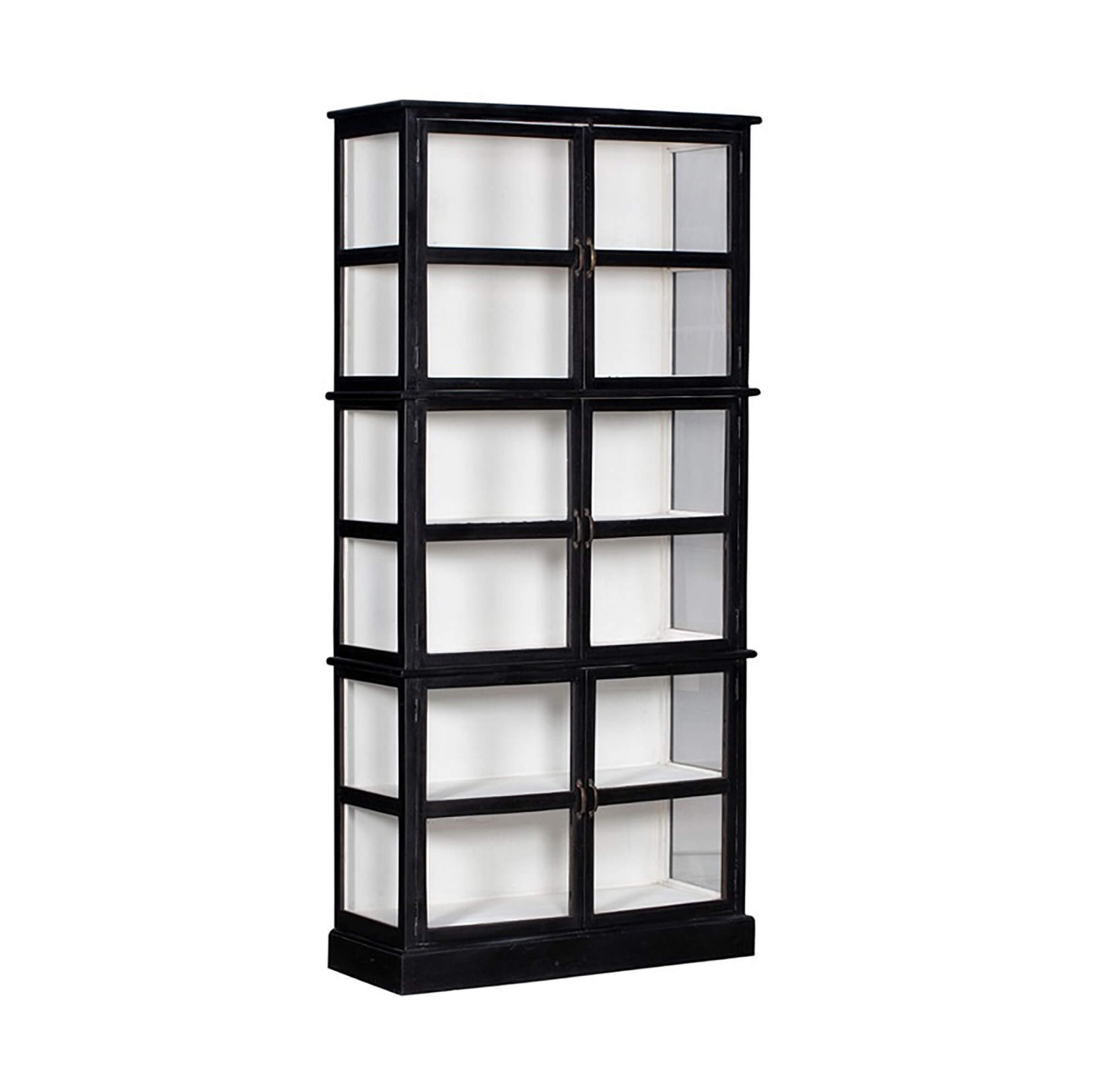 NOORI OBJECTS TVÖFALDUR NINI SKÁPUR Í SVÖRTU 100x210cm