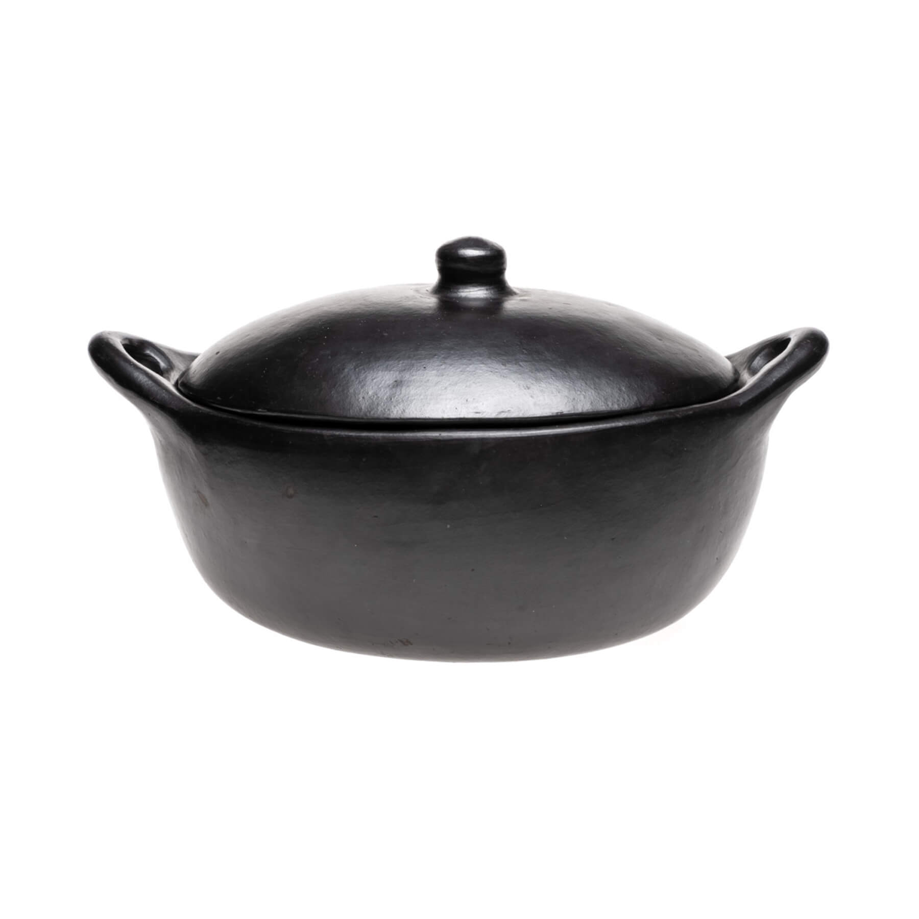 BLACK POTTERY POTTUR M/LOKI 25x26x10cm