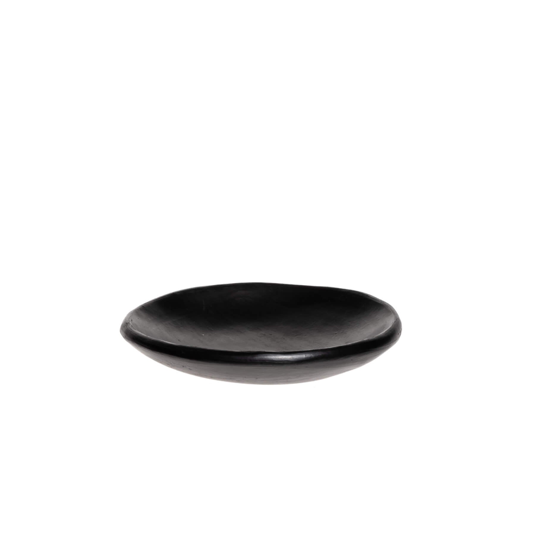 BLACK POTTERY TAPAS DISKUR 12cm